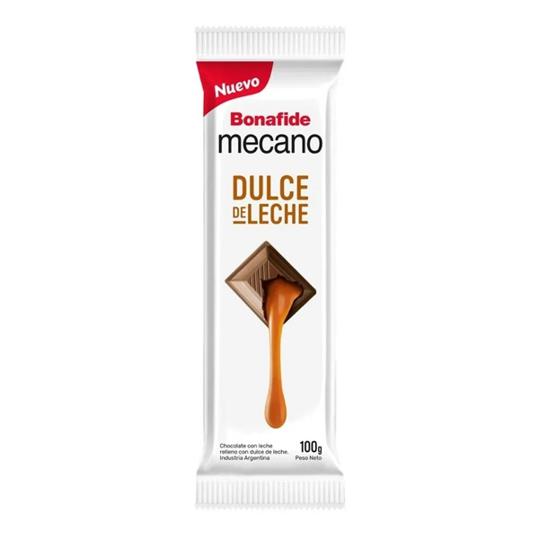 CHOCOLATE MECANO LECHE C/DDL 100GR