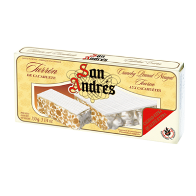 TURRON SAN ANDRES CACAHUATE 150GR