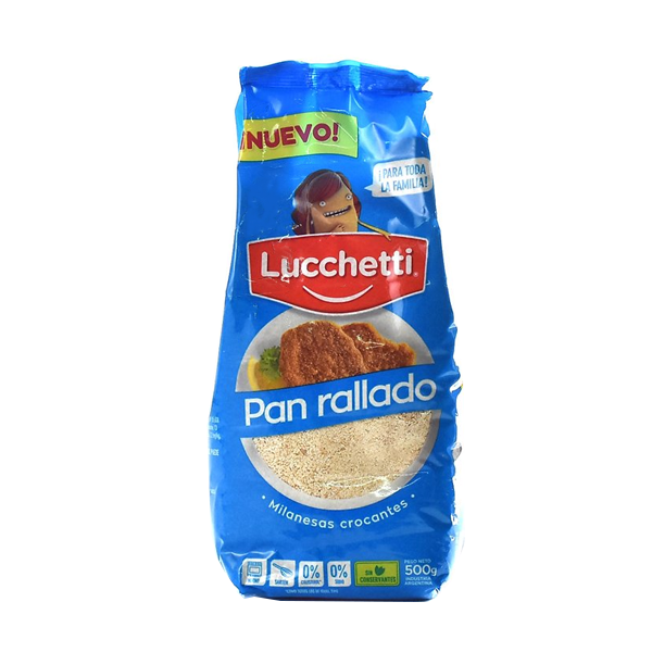 PAN RALLADO LUCCHETTI 500GR
