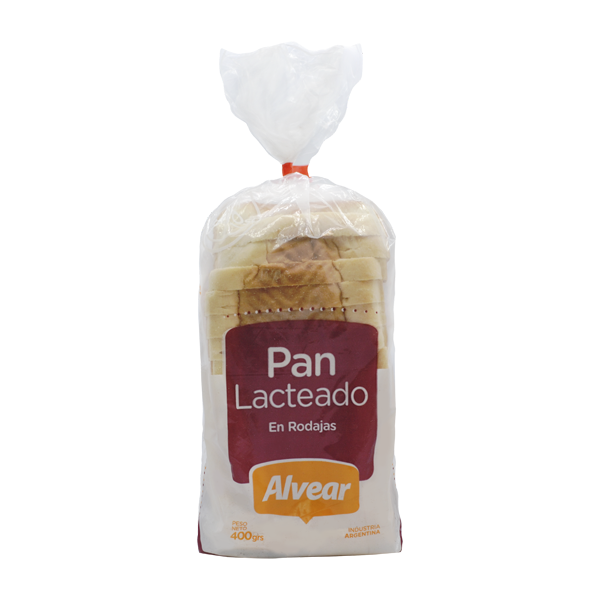 PAN ALVEAR LACTAL BLANCO 400GR