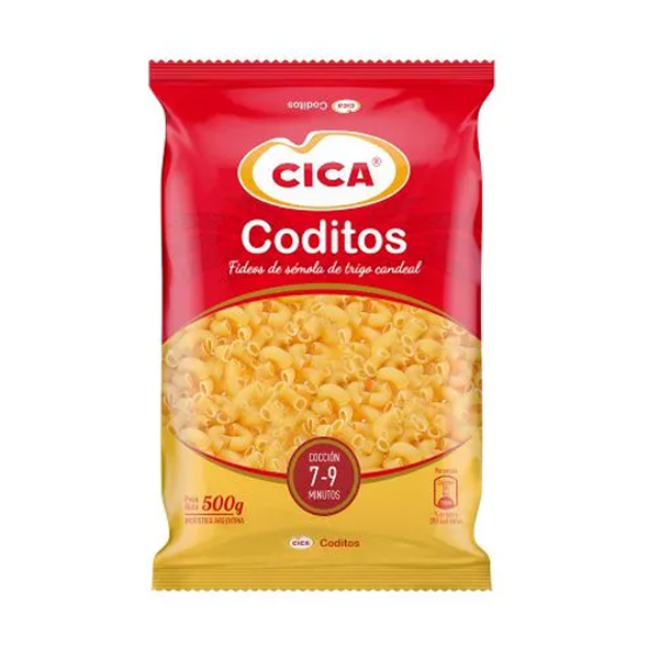 FIDEOS CICA CODITOS 500GR