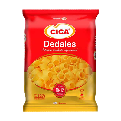 FIDEOS CICA DEDALES 500GR
